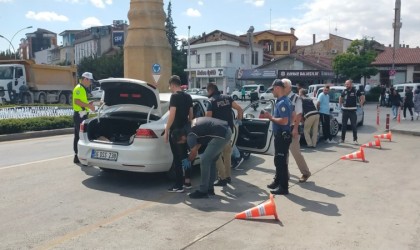 Çorum polisinden şok denetim