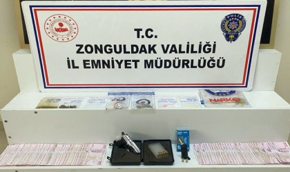 Zonguldakta uyuşturucu operasyonu: 4 gözaltı