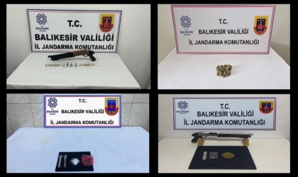 Balıkesirde uyuşturucu operasyonu 7 gözaltı