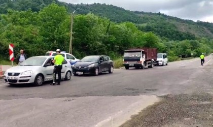 Bartında trafik denetimleri arttırdı