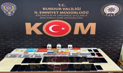 Burdurda kaçak telefon ve imei klonlama operasyonu: 1 tutuklama