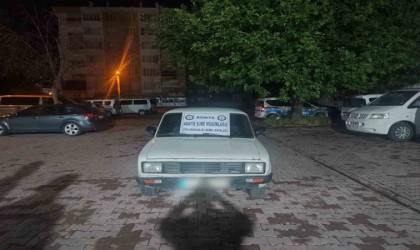 Çaldığı otomobili bıraktığı yerden almaya gelince polise yakalandı