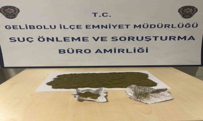 Çanakkale Geliboluda uyuşturucu operasyonu: 1 gözaltı