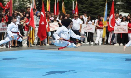 Çorumda 19 Mayıs coşkusu