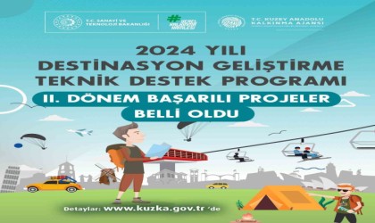 Destinasyon Geliştirme Teknik Destek Programı ile 5 proje desteklenecek