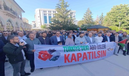 İsrailin çadır kentteki katliamı Vanda protesto edildi