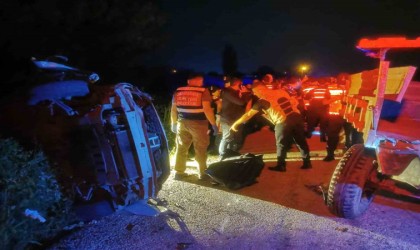 Osmaniyede 3 araçlı zincirleme kaza: 1 ölü, 2 yaralı