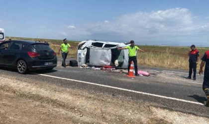 Siverekte trafik kazası: 5 yaralı