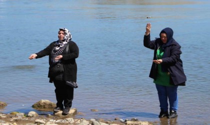 Uluslararası Aksu Festivali kapsamında yöredeki Mayıs 7si geleneği yaşatıldı