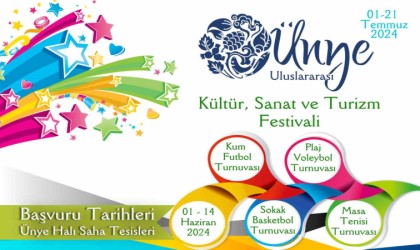 Ünyede kültür, sanat ve turizm festivalinin 24üncüsü düzenlenecek