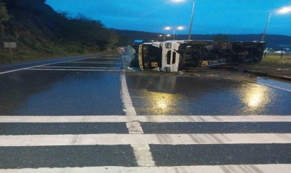 Zonguldakta trafik kazası: 1 yaralı