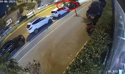 20 yaşındaki Sümeyyeyi hayattan koparan motosiklet kazası kamerada