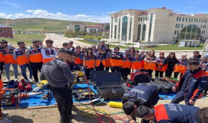 AFAD gönüllü eğitimlerin de 40 kişi eğitimleri başarıyla tamamladı