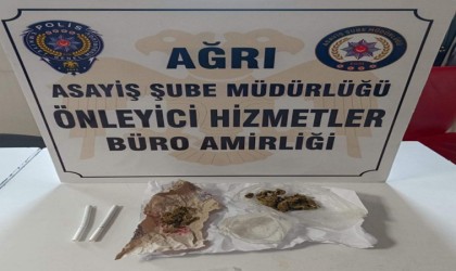 Ağrıda uyuşturucu operasyonu