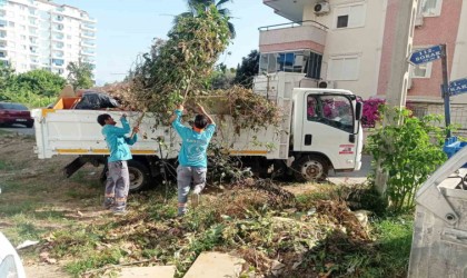 Alanya Belediyesi bayram boyunca 5 bin ton atık topladı