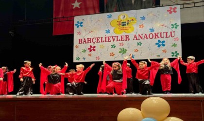 Anaokulu öğrencilerinden muhteşem gösteri