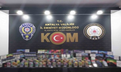 Antalyada kaçakçılık operasyonu