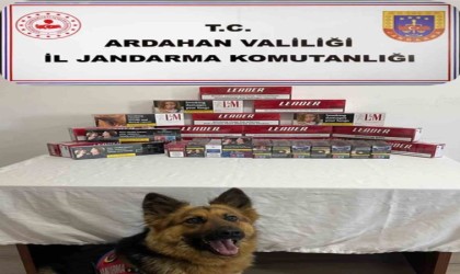 Ardahanda 276 paket kaçak sigara ele geçirildi