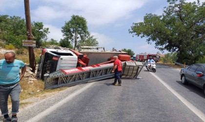 Çamlıyayla yolunda kaza: 1 yaralı