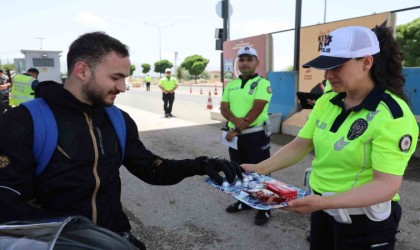 Elazığda ‘Yolun sonu bayram olsun mottosuyla denetim