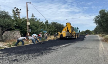 Gadana Plajına giden yol, bayram öncesinde hazır hale getirildi