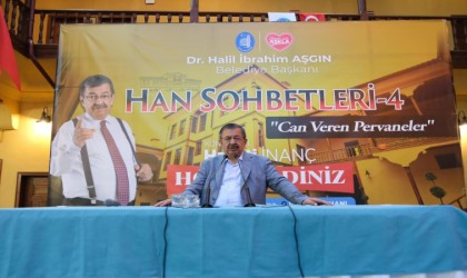 Hayati İnanç, han sohbetlerinin konuğu oldu