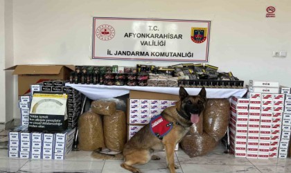 Jandarma 90 bin 800 adet çeşitli markalarda boş makaron ele geçirdi