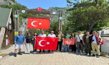 Kastamonuyu gelen Kazakistan heyeti, Horma Kanyonuna ve cam terasa hayran kaldı