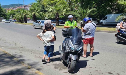 Kdz. Ereğlide yapılan kask kullanımı uygulamaları sonuç vermeye başladı