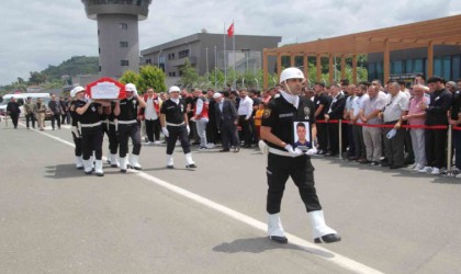 Ordulu şehit Cemalcan Ev, memleketinde gözyaşlarıyla karşılandı