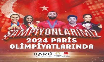 Paris Olimpiyatlarında Türkiyeyi temsil edecek 5 sporcu BARÜden