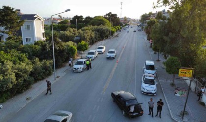 Samandağda trafik denetimi