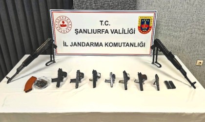 Şanlıurfada silah kaçakçılığı operasyonunda 7 gözaltı