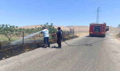 Siirtte farklı noktalarda meydana gelen yangınlar büyümeden söndürüldü