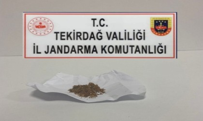 Tekirdağda bandrolsüz puro ve uyuşturucu madde ele geçirildi