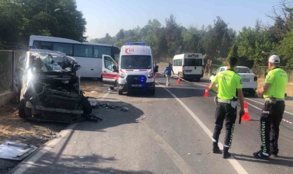 Tekirdağda iş servisi ile panelvan çarpıştı: 2 ölü, 10 yaralı