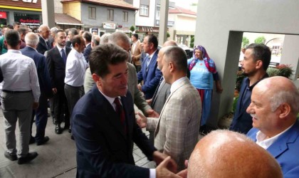 Trabzon Büyükşehir Belediyesinde halk bayramlaşması yapıldı