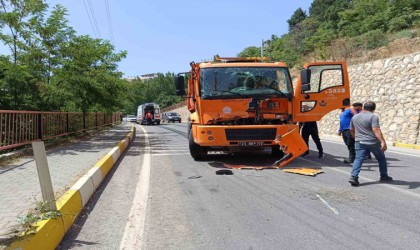 Tuncelide trafik kazası: 1 yaralı