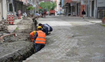 Türkelide doğalgaz 1. etap çalışmaları tamamlandı