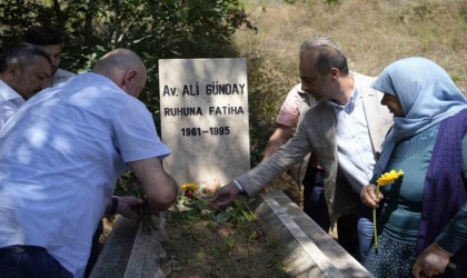 Ali Günday ölümünün 29. yılında mezarı başında anıldı