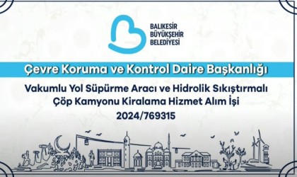 Balıkesir Büyükşehir Belediyesi ihaleleri canlı olarak yayınlayacak