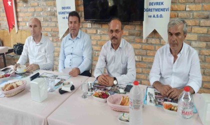 Başkanı Ulupınar Devrekte basın mensupları ile bir araya geldi