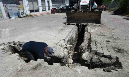 Bozüyükte alt yapı çalışmaları devam ediyor