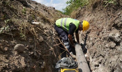 Büyükşehir Belediyesi Savaştepede içme suyu çalışmalarına devam ediyor