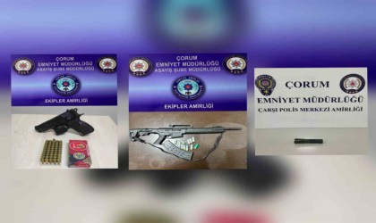 Çorum polisinin şok uygulamaları devam ediyor