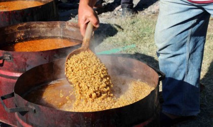 Erzincanda bulgur kazanları kaynamaya başladı