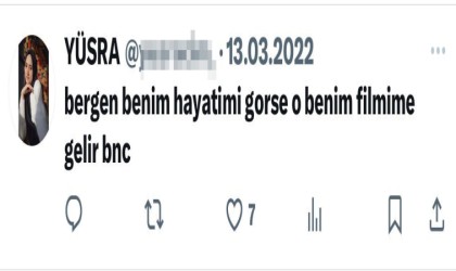 Eski eşi tarafından öldürüldü, paylaşımı yürek dağladı: Bergen benim hayatımı görse bence o benim filmime gelir