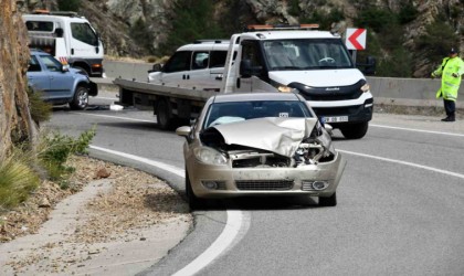 Gümüşhanede trafik kazası: 4 yaralı