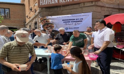 Havran Belediyesinden aşure hayrı