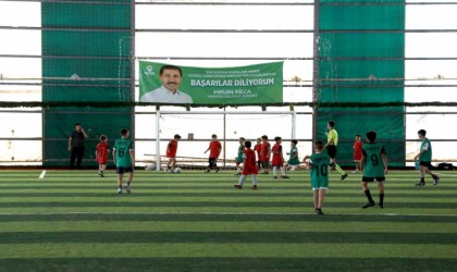 Karatayda Yaz Kuran Kurslarındaki öğrencilere futbol turnuvası